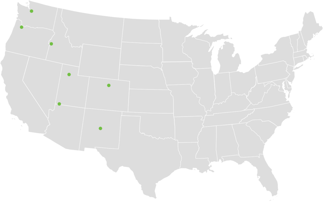 Western Markets map
